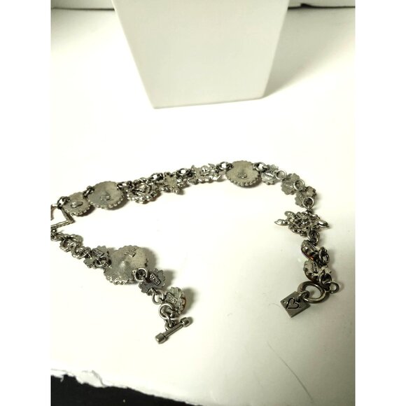 VINTAGE RODRIGO OTAZU WATERMELON SWAROVSKI STATEMENT NECKLACE - Picture 8 of 10